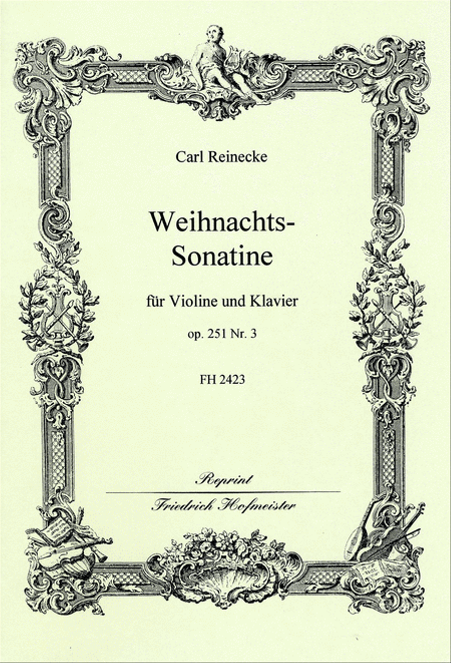 Weihnachts-Sonatine, op. 251,3 Violin Solo scores gallery preview page 1