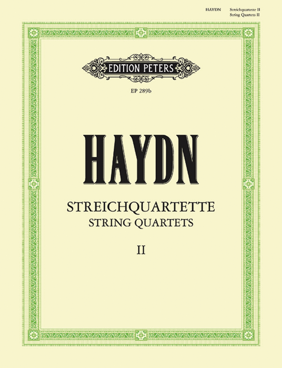 Franz Joseph Haydn: String Quartets, Volume 2 - 16 Famous Quartets