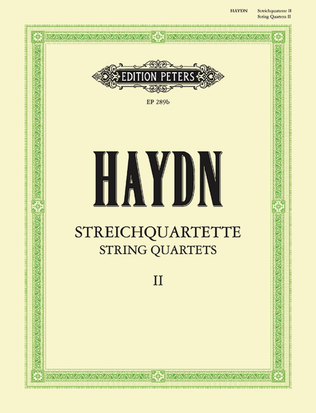 Book cover for String Quartets, Volume 2 - 16 Famous Quartets