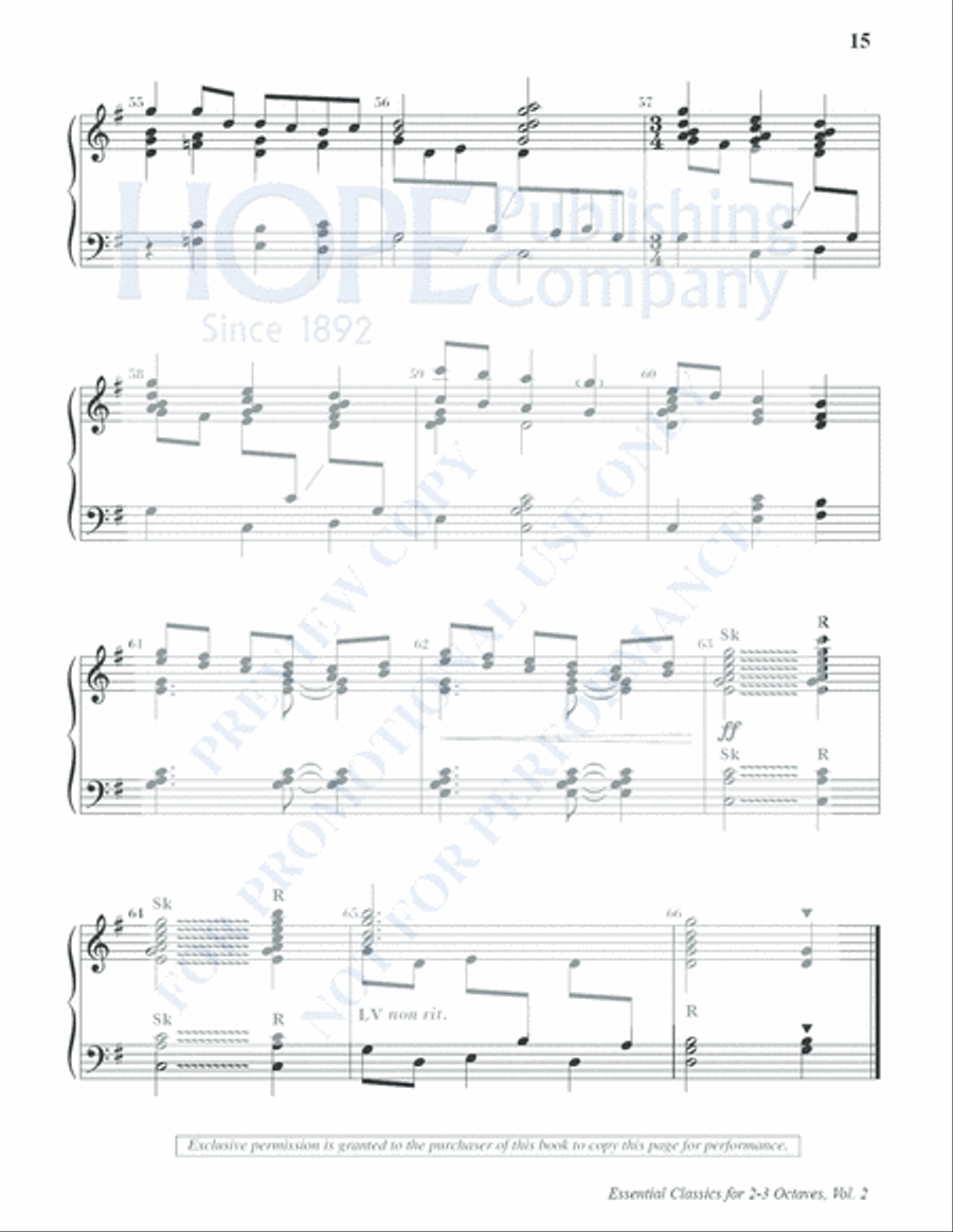Essential Classics for 2-3 Octaves, Vol. 2 (Reproducible) Reproducible Packs scores gallery preview page 18