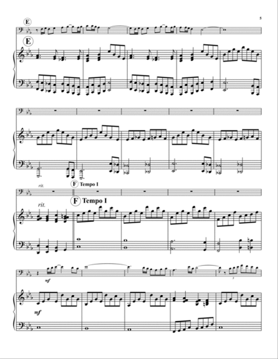 Reflections Reflections Euphonium scores gallery preview page 5