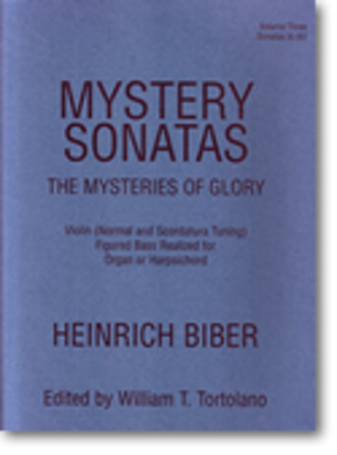 Book cover for Mystery Sonatas - Volume 3, Sonatas 11-15