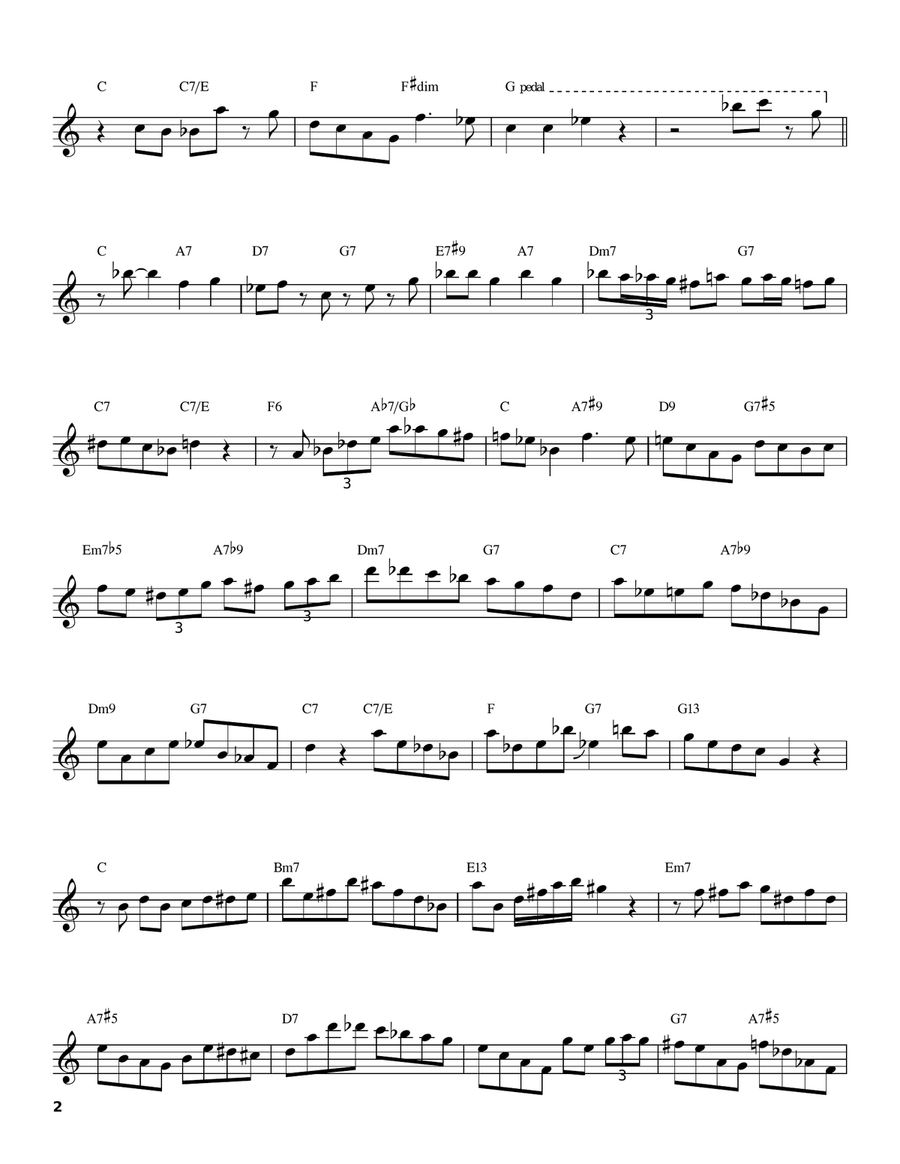 Anthropology Anthropology Clarinet scores gallery preview page 2