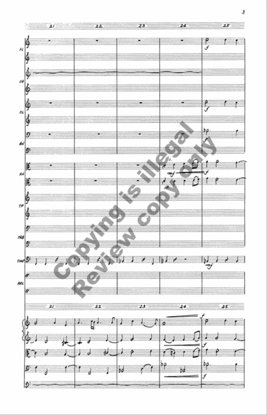 Salutation Full Orchestra scores gallery preview page 30