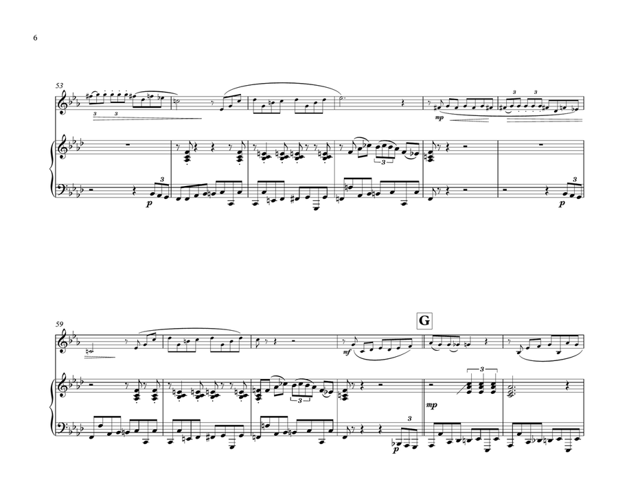 Für Elise Boogie Woogie for French Horn & Piano Brass Duet scores gallery preview page 6