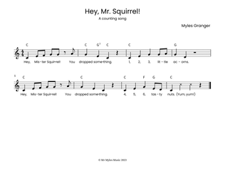 Hey, Mr. Squirrel!