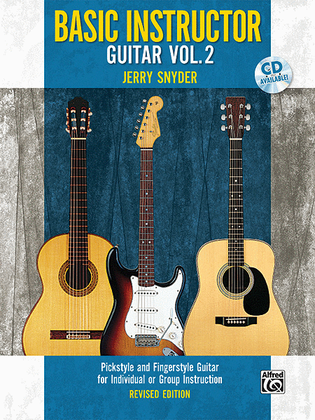 Book cover for Basic Instructor Guitar, Book 2