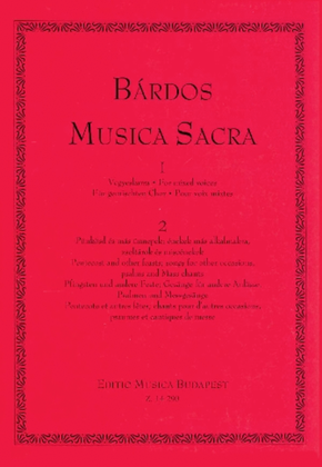 Book cover for Musica Sacra