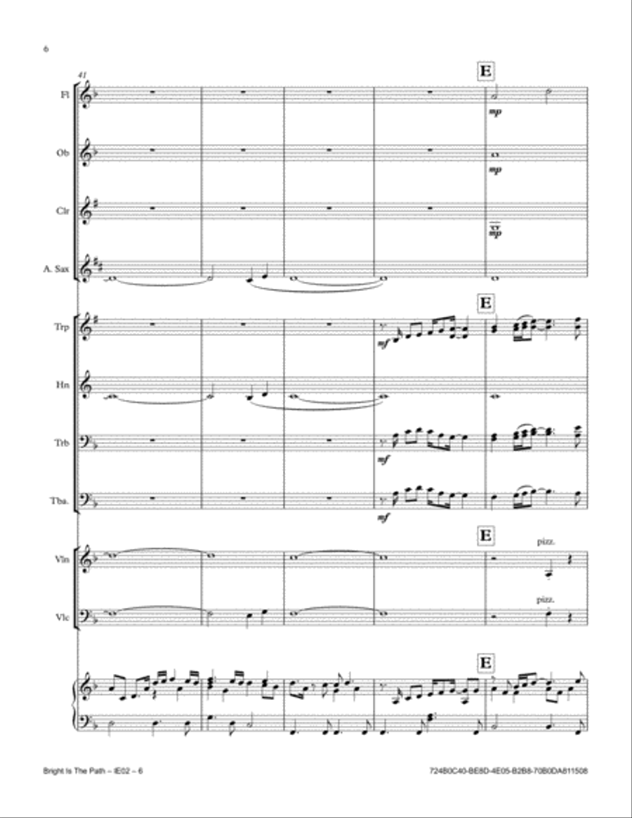 Bright Is The Path Full Orchestra scores gallery preview page 6