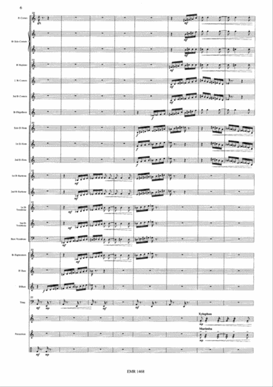 Suite Brass Band scores gallery preview page 6