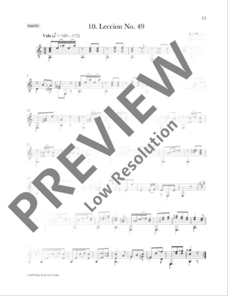 Romantic Guitar Anthology Classical Guitar scores gallery preview page 16
