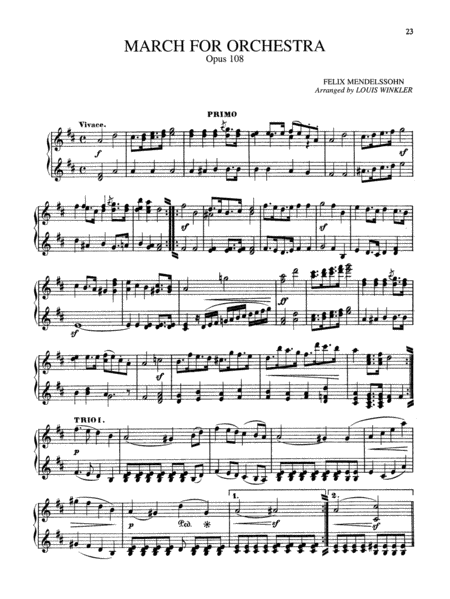 Mendelssohn: Marches
