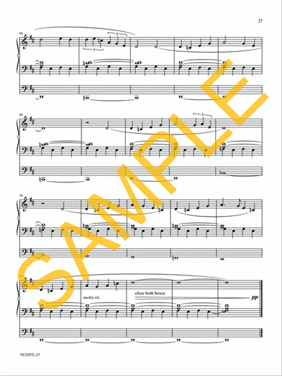 Hymn Inventions for Organ Organ Solo scores gallery preview page 20