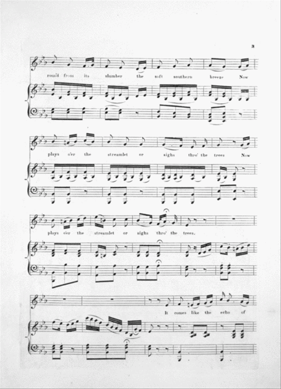 I Gaze on the Valley Voice scores gallery preview page 3