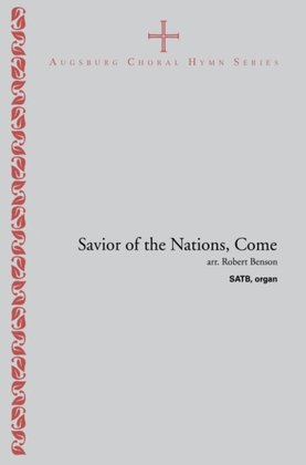 Book cover for Savior of the Nations, Come