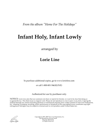 Infant Holy, Infant Lowly (from Home For The Holidays)