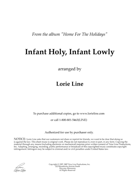 Infant Holy, Infant Lowly (from Home For The Holidays) image number null