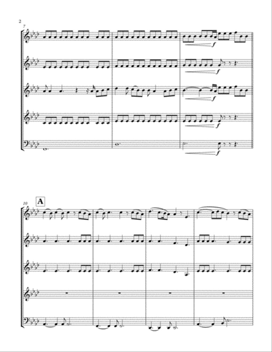Perfect Perfect Woodwind Quintet scores gallery preview page 2
