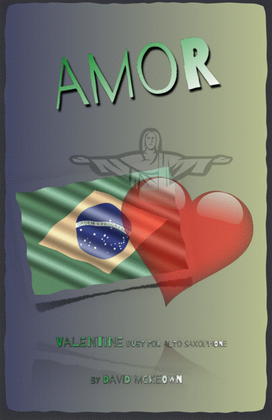 Amor, (Portuguese for Love), Alto Saxophone Duet