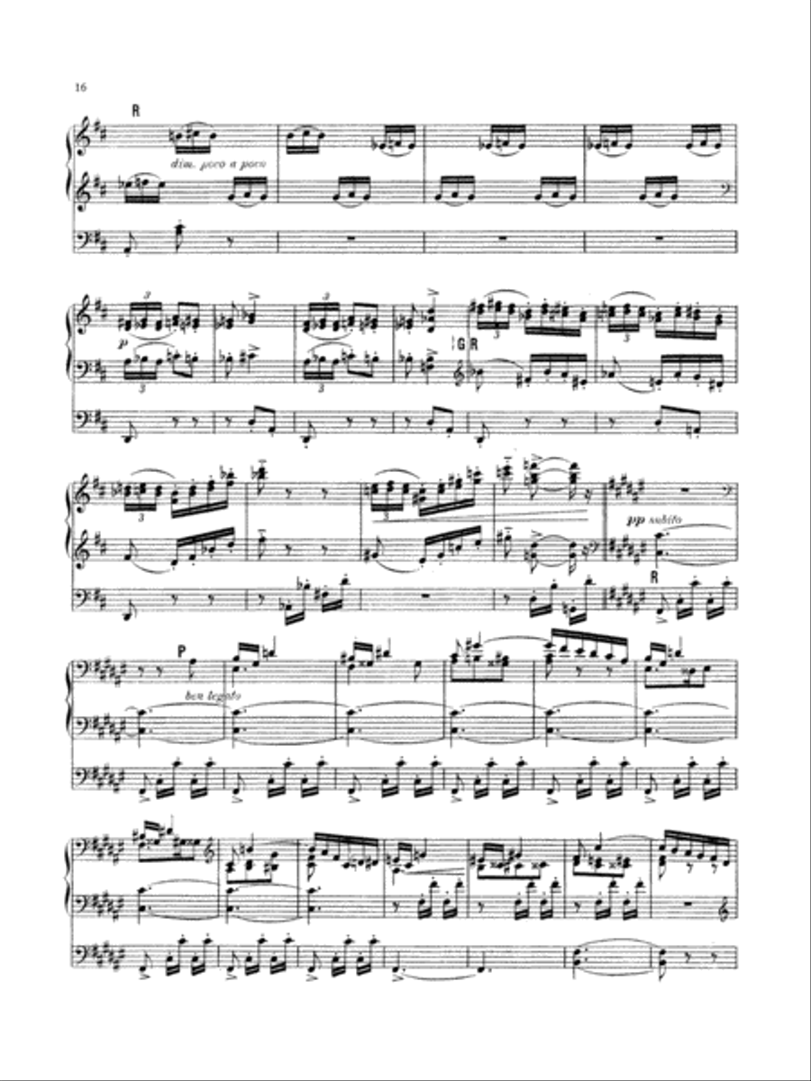 Vierne: Symphony No. 3, Op. 28 Organ scores gallery preview page 2