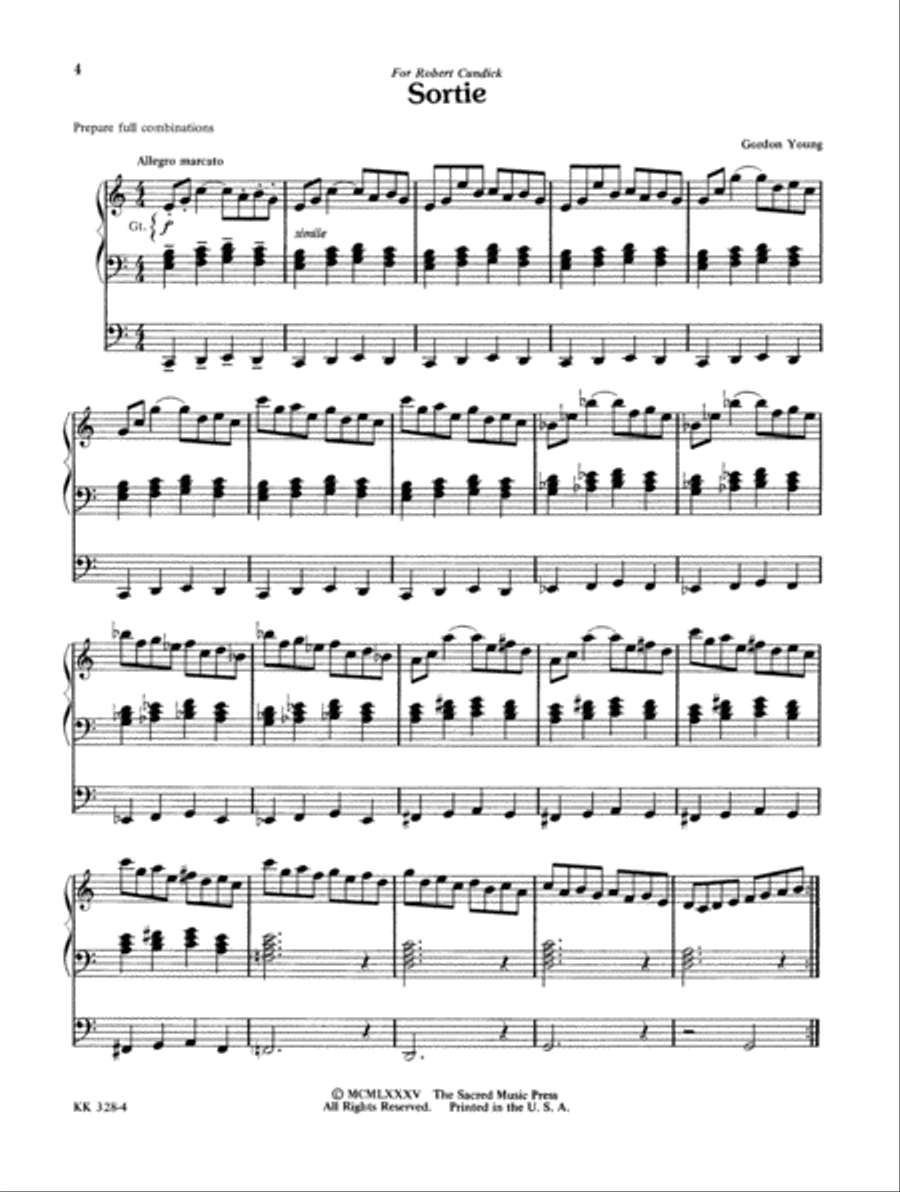 Impressions For Organ Impressions For Organ Organ Solo scores gallery preview page 6