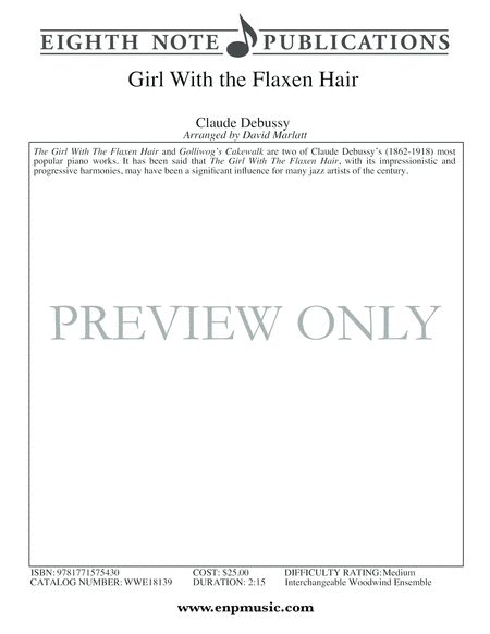 Girl with the Flaxen Hair image number null