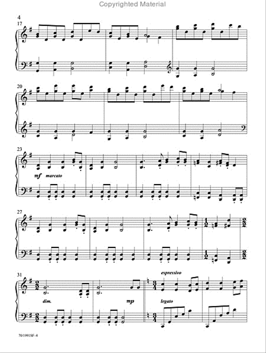 Christmas Wonder Christmas Wonder Piano Solo scores gallery preview page 4