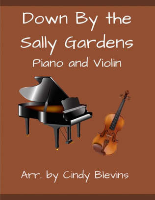 Book cover for Down By the Sally Gardens, for Piano and Violin