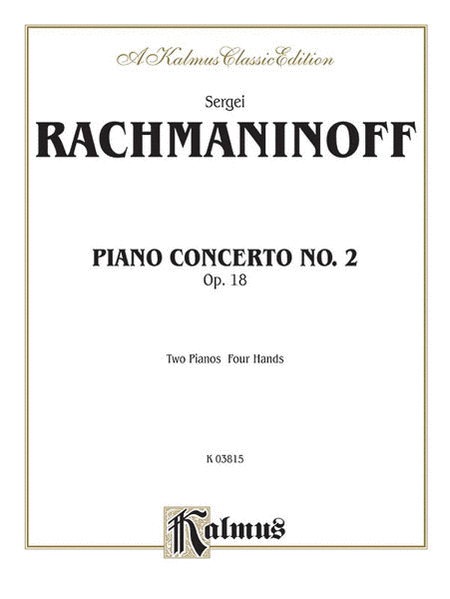 Rachmaninoff Piano Concerto #2 (Duet for 2 pianos, four hands)
