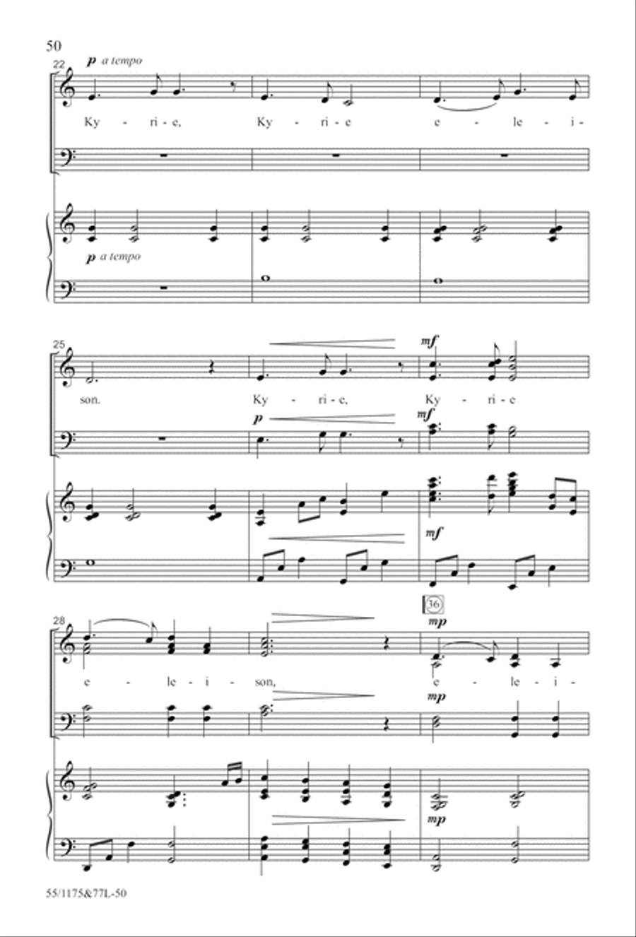 Behold the Lamb! 4-Part scores gallery preview page 51