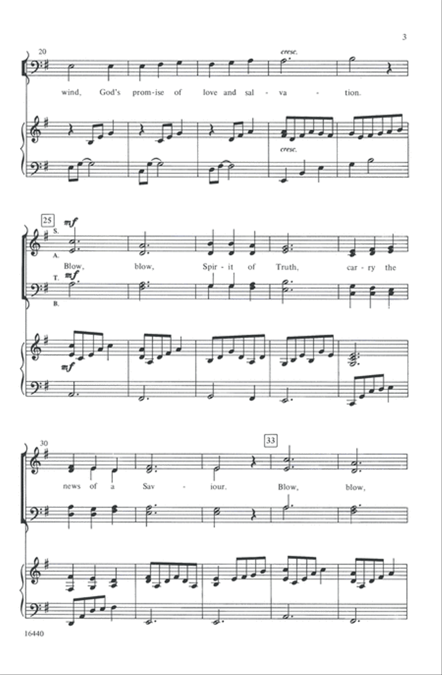 Bethlehem Wind 4-Part scores gallery preview page 13