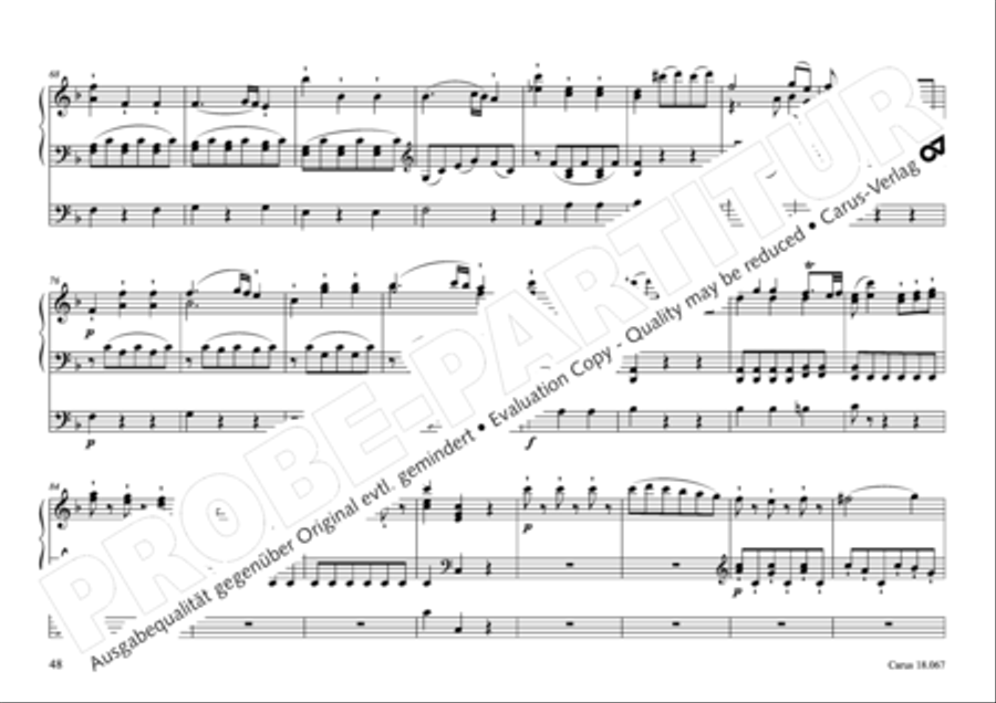 17 Church sonatas Organ Solo scores gallery preview page 49