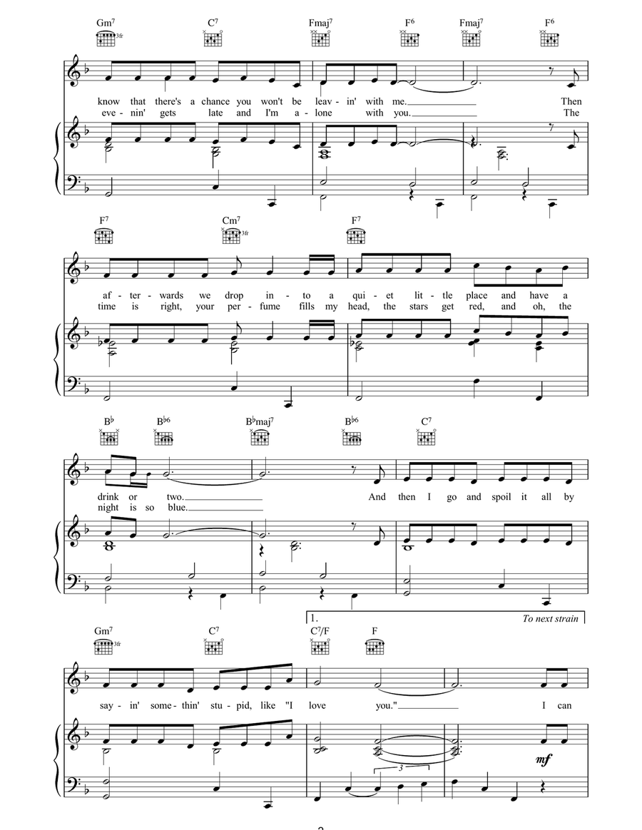 Somethin' Stupid Acoustic Guitar scores gallery preview page 2