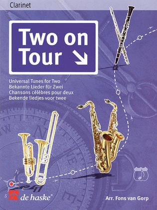 Book cover for Two on Tour - Universal Tunes for Two