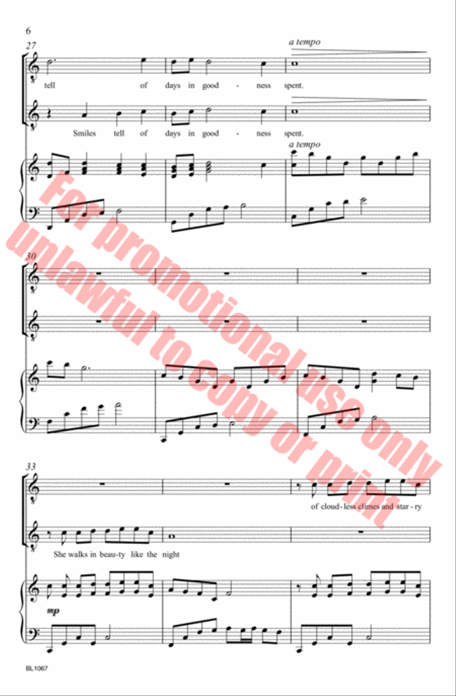 Two Songs for Emerging Tenor Bass Choir Choir scores gallery preview page 7