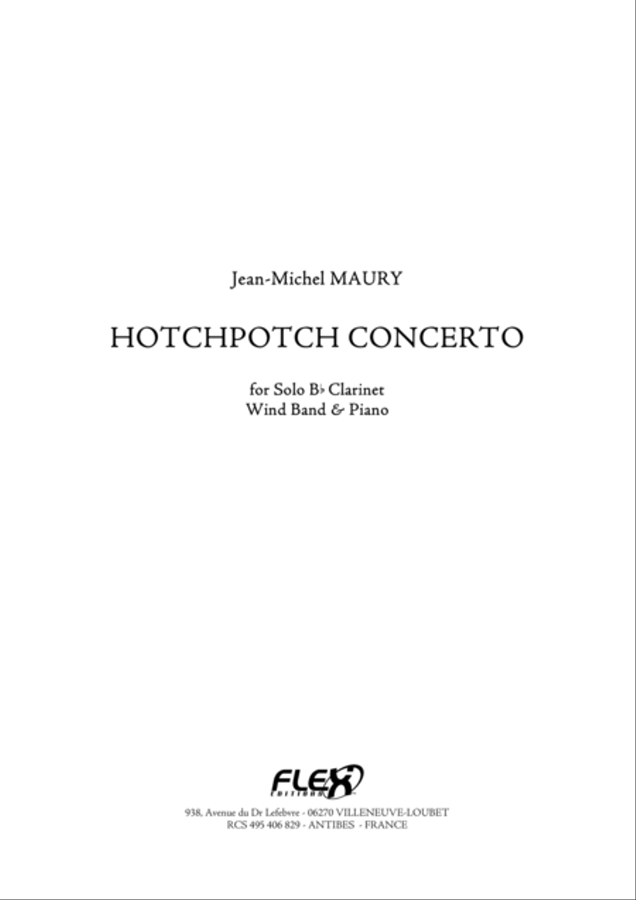 Hotchpotch Concerto Concert Band scores gallery preview page 1