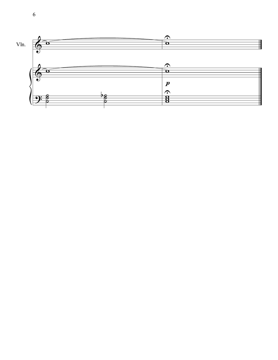 Peaceful Hymns of the Faith: 13 Easy Hymn Duets for Piano and Violin String Duet scores gallery preview page 6