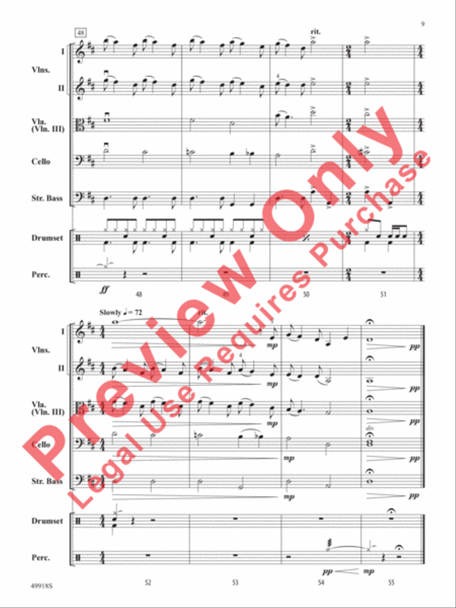 Tomorrow String Orchestra scores gallery preview page 10