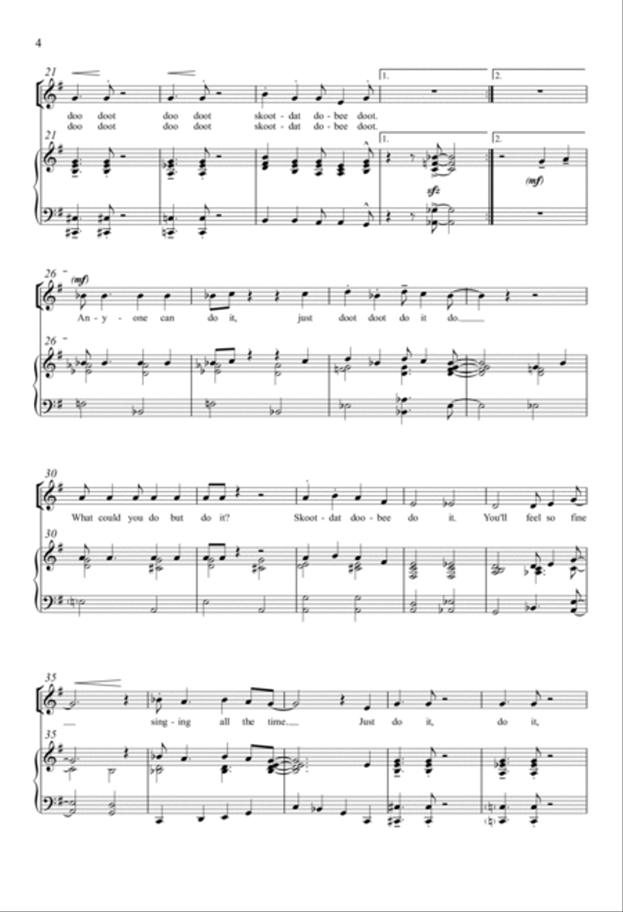 I've Got A Song SSA scores gallery preview page 3
