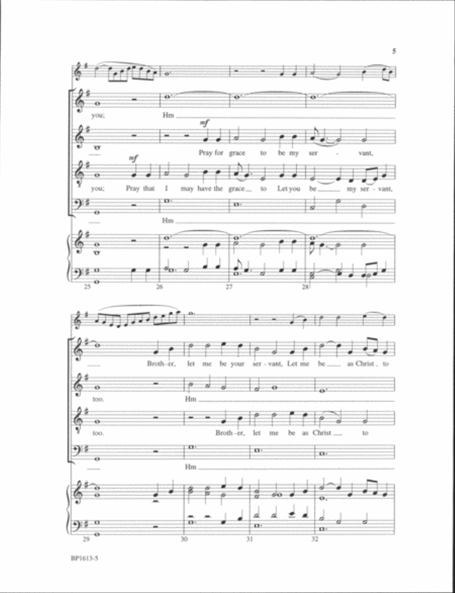 We Are Trav'lers on a Journey 4-Part scores gallery preview page 17