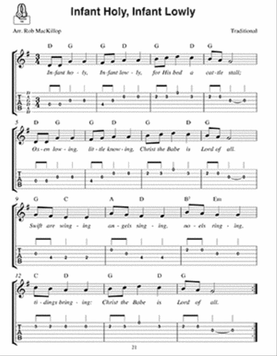 DADGAD Easy Christmas Favorites Guitar scores gallery preview page 3