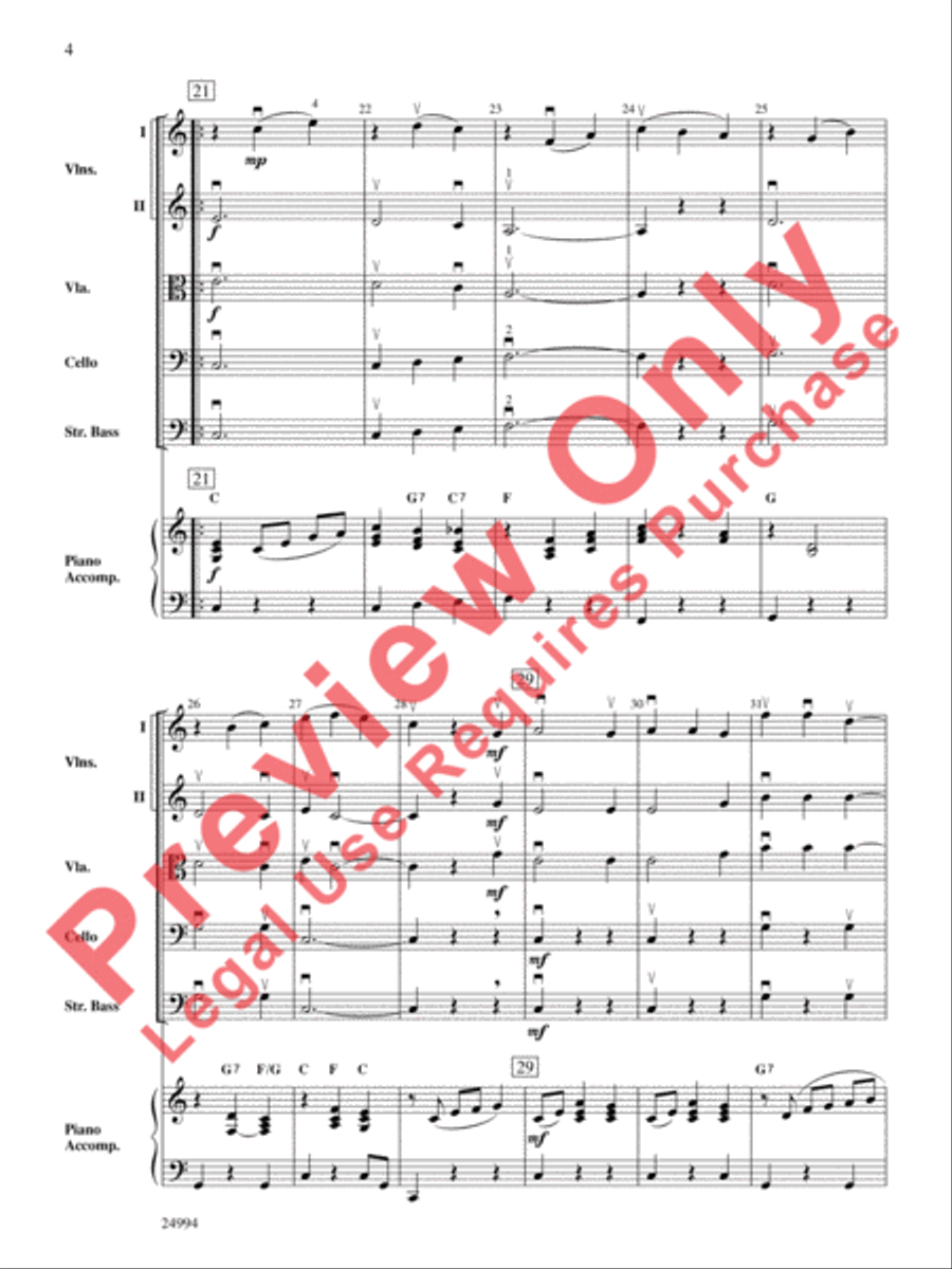 Cielito Lindo Cielito Lindo String Orchestra scores gallery preview page 5