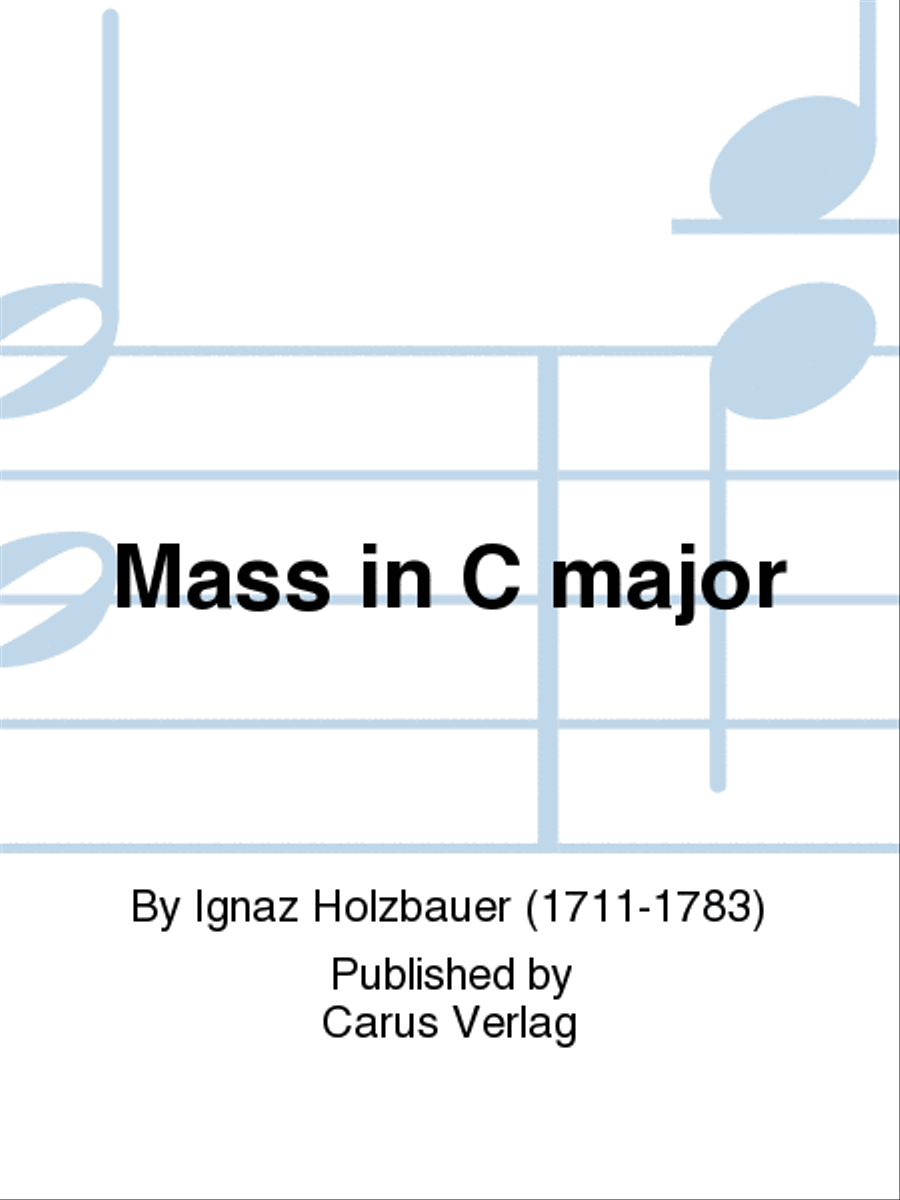 Mass in C Major Orchestra scores gallery preview page 1