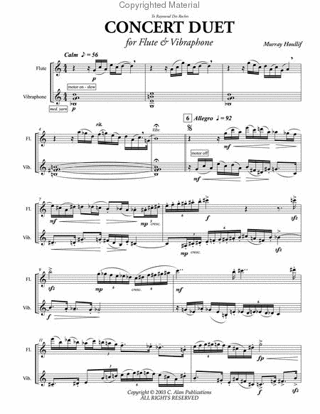Concert Duet (score & parts)