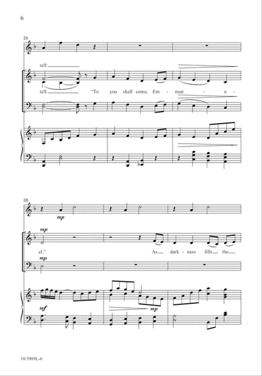 The Advent Road 4-Part scores gallery preview page 7