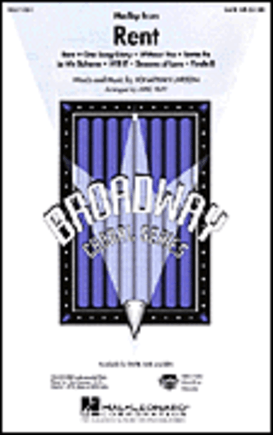 Rent (Medley) - ShowTrax CD image number null