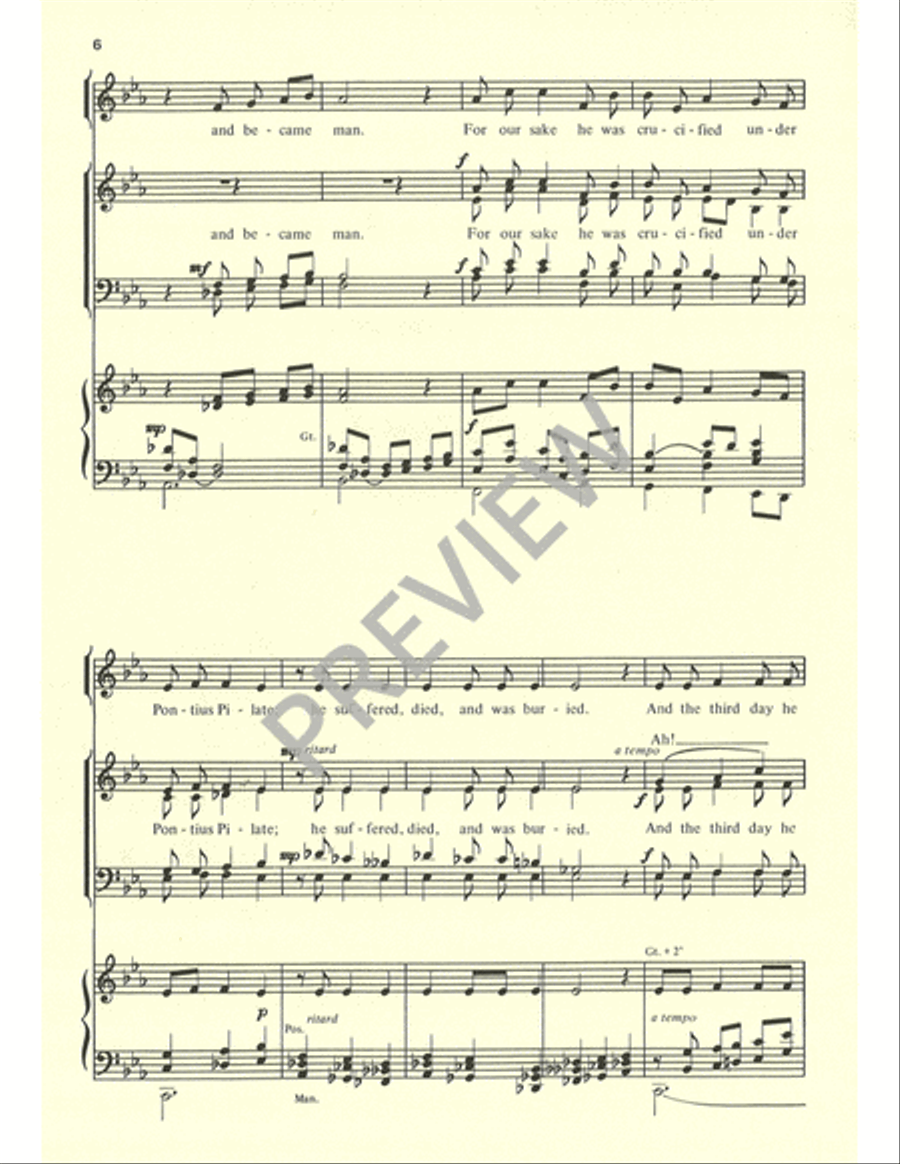 Creed 4-Part scores gallery preview page 6