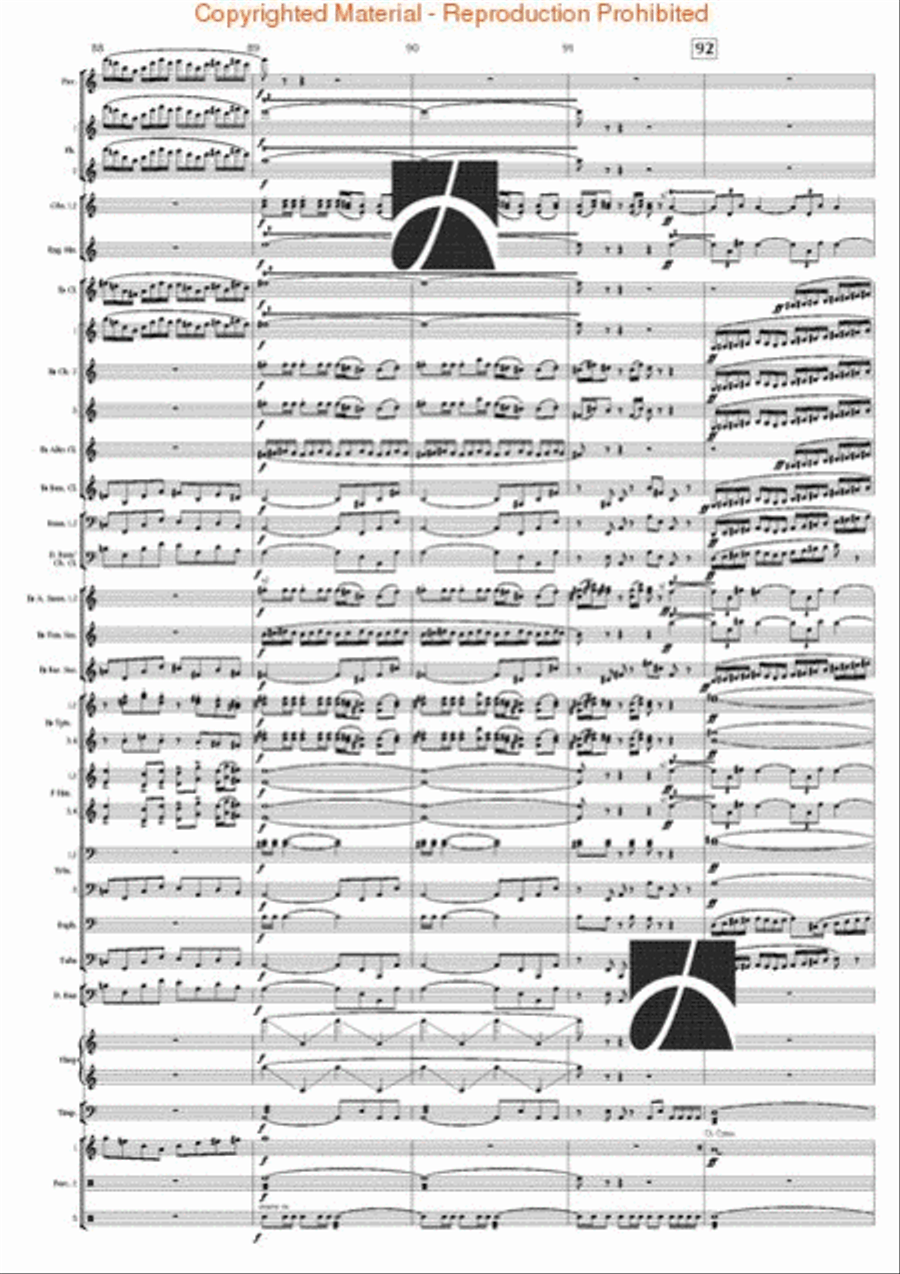 Aquarium Concert Band scores gallery preview page 17