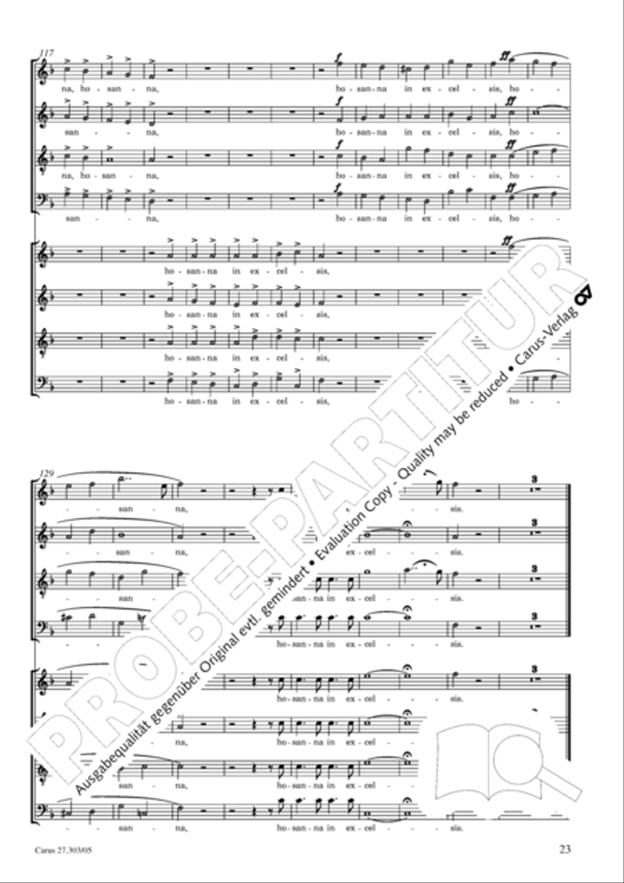 Messa da Requiem 4-Part scores gallery preview page 24