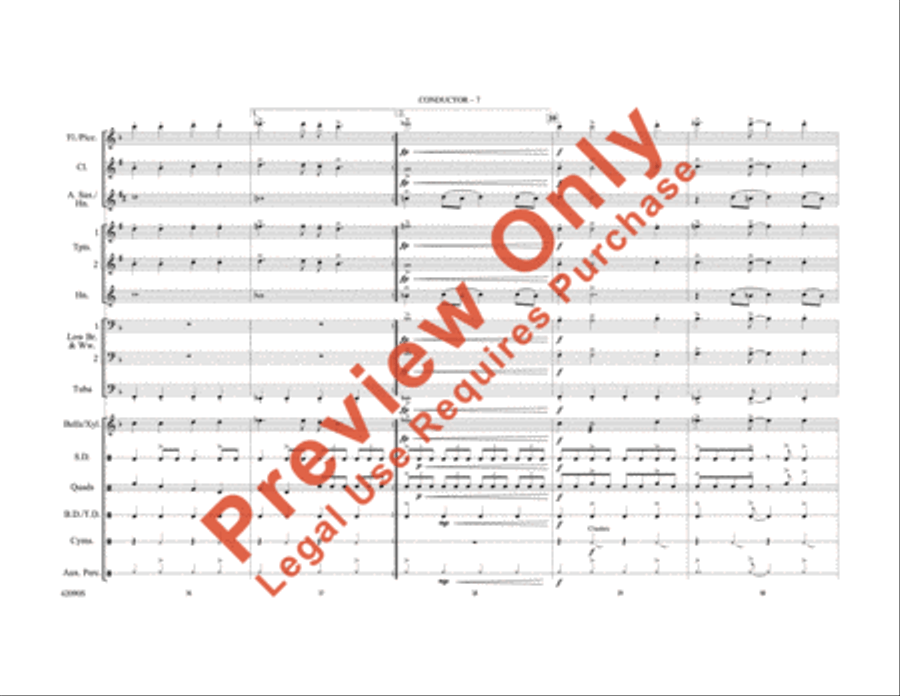 My Generation My Generation Marching Band scores gallery preview page 8
